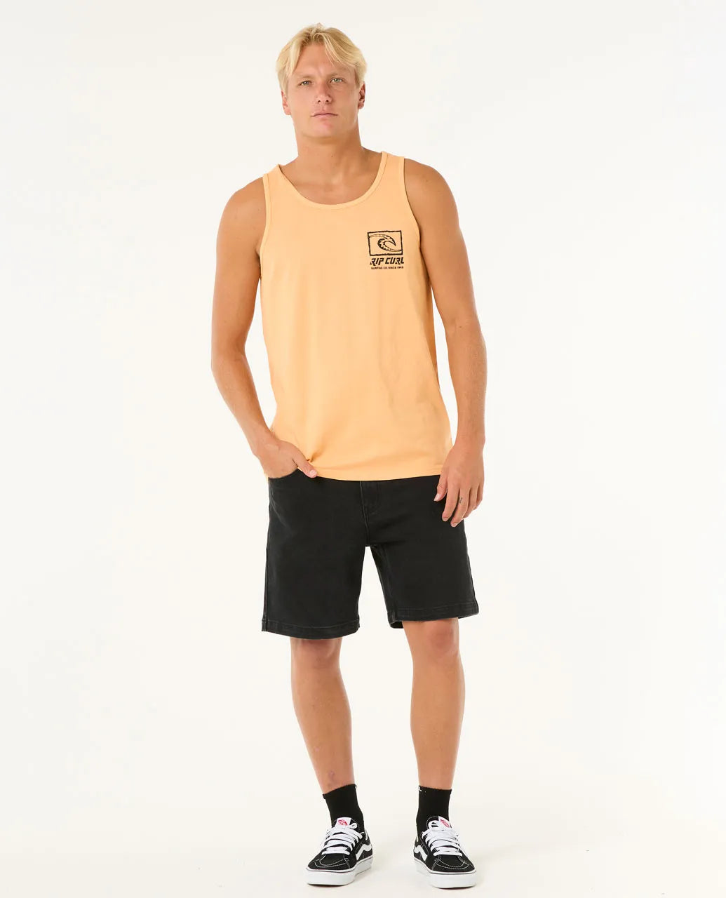  RIP CURL RAW ENERGY TRAD TANK MANDARIN