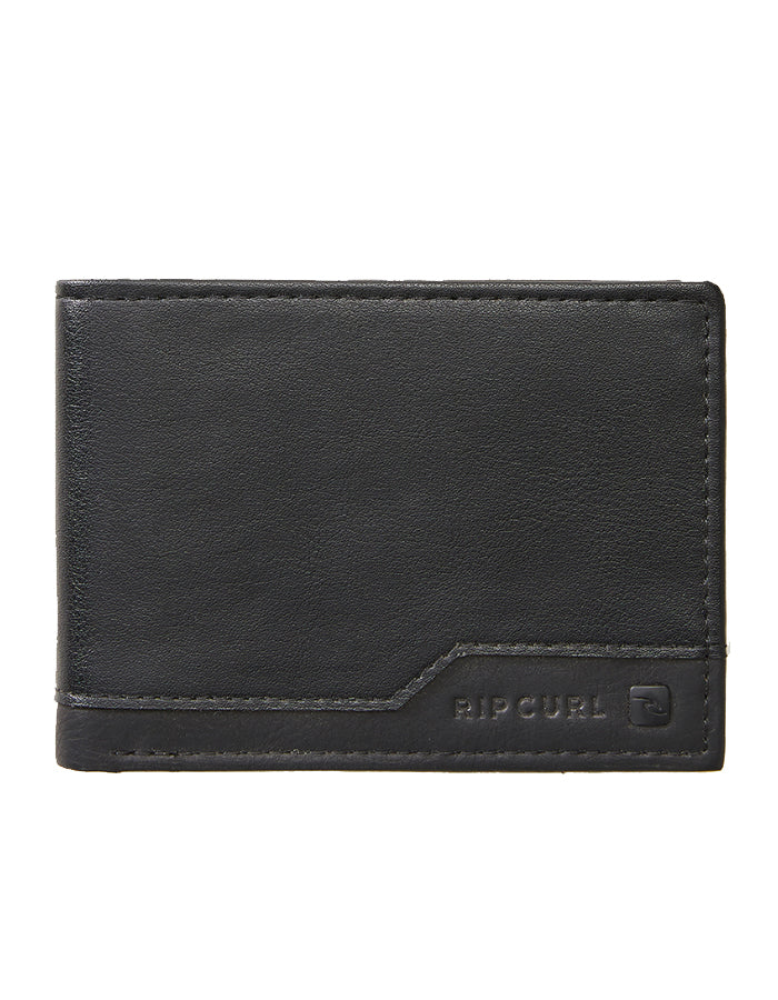  RIP CURL RIDGE PU ALL DAY WALLET BLACK GREY
