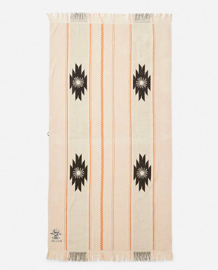  RIP CURL SEARCHER TOWEL WASHED BLACK