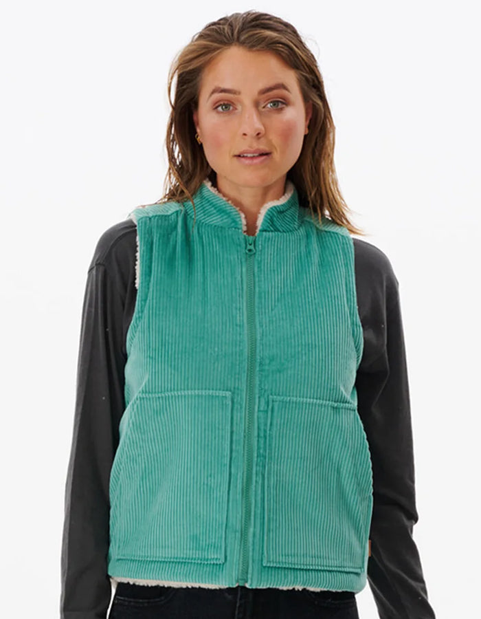  RIP CURL BREEZE VEST GREEN