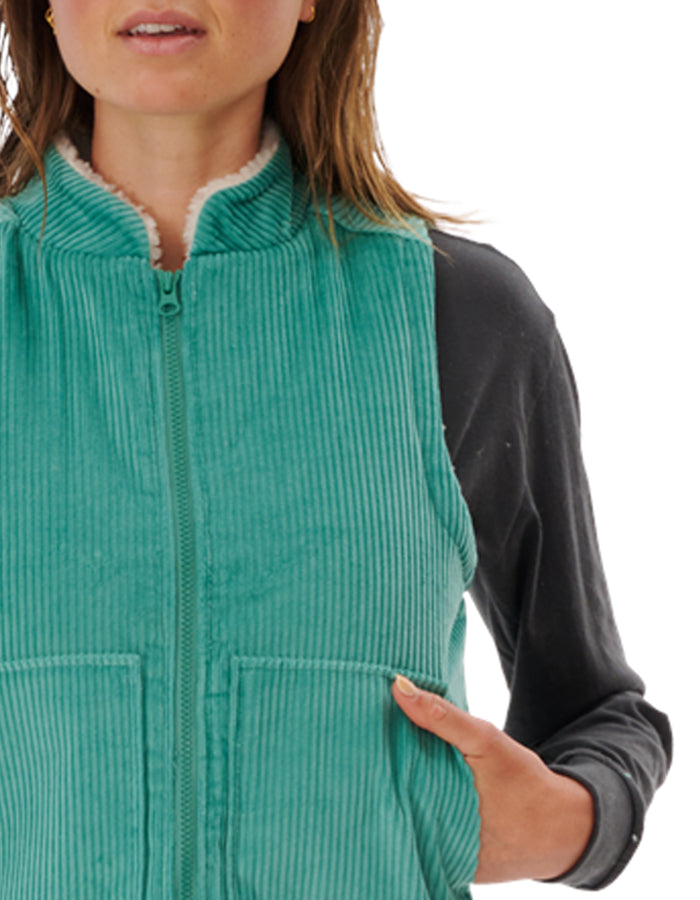  RIP CURL BREEZE VEST GREEN