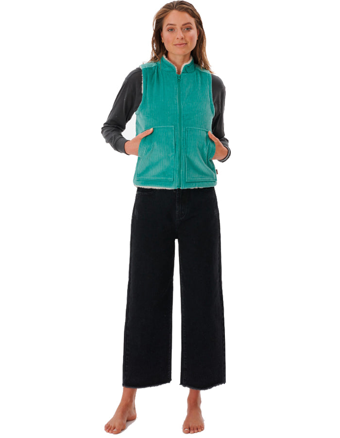  RIP CURL BREEZE VEST GREEN