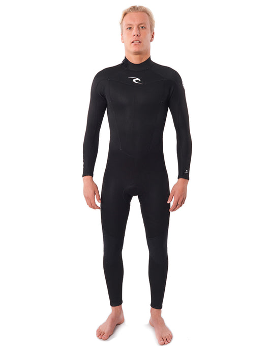  RIP CURL FREELITE 4/3 STEAMER BACK ZIP WETSUIT