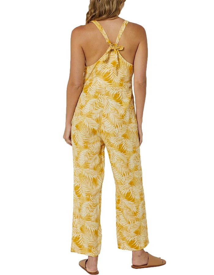  RIP CURL SUMMER PALM ROMPER GOLD
