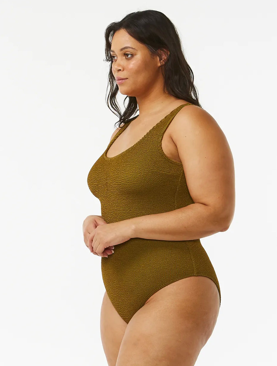  RIP CURL SUNSHINE ONE PIECE DARK OLIVE