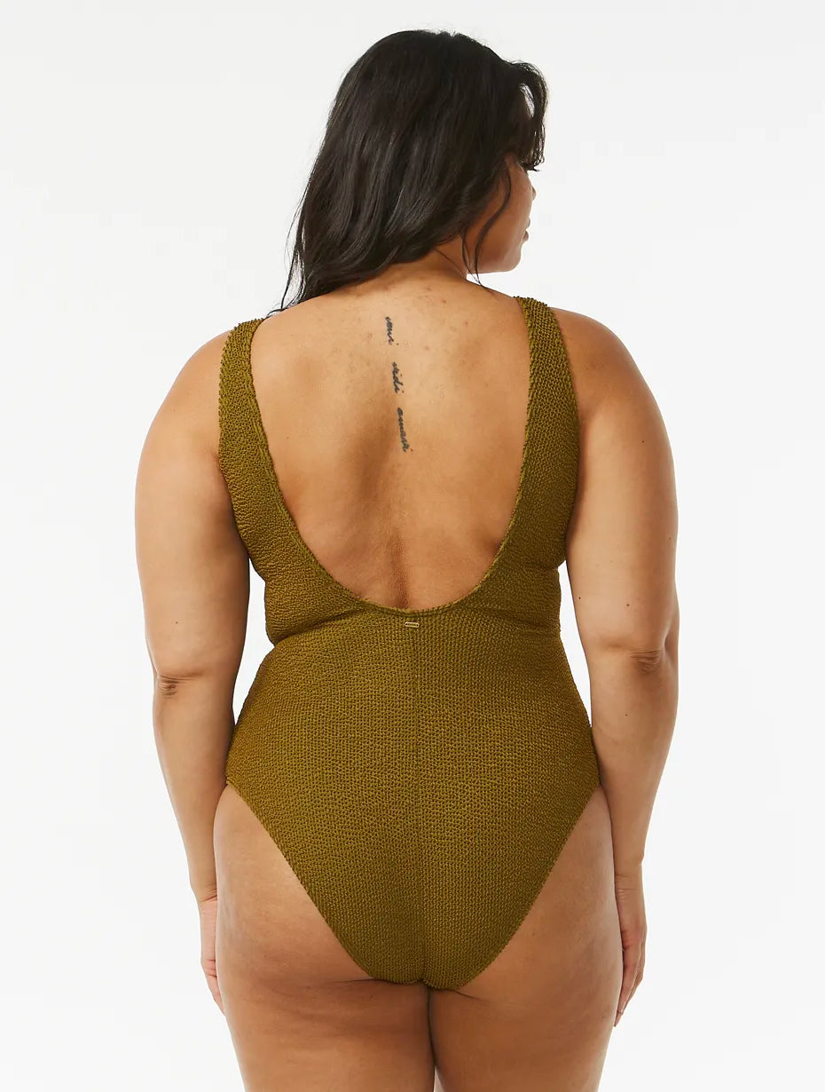  RIP CURL SUNSHINE ONE PIECE DARK OLIVE