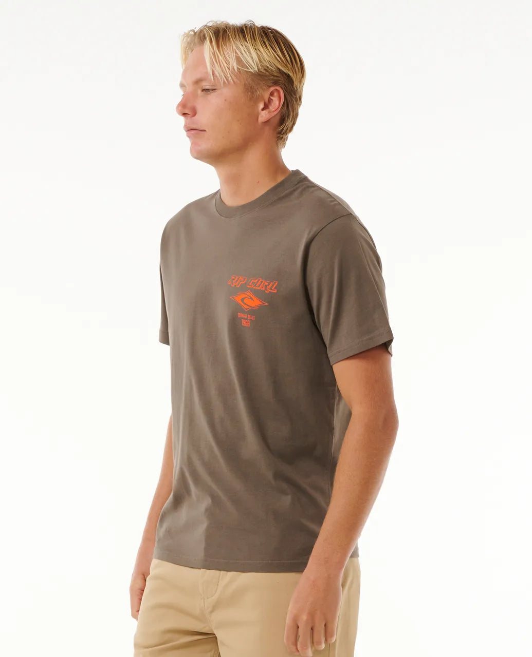  RIP CURL FADE OUT ICON TEE ROCK