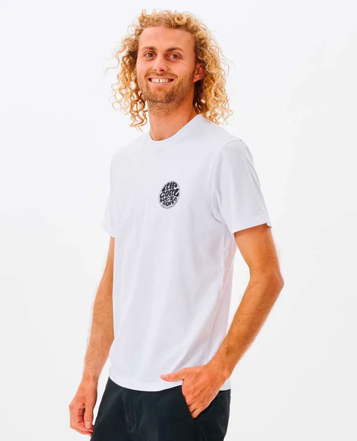  RIP CURL ICON TEE WHITE