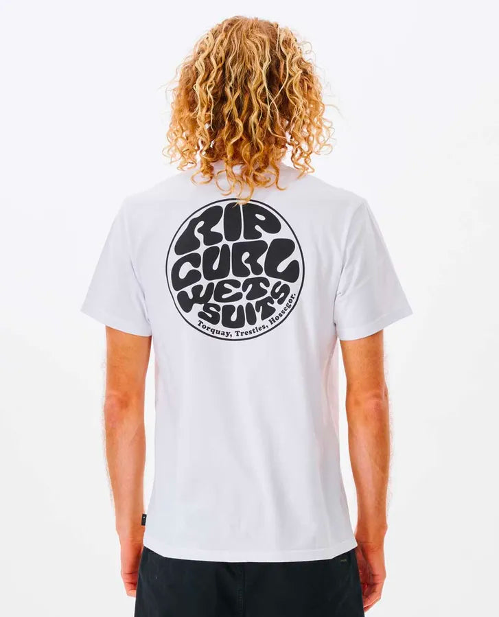  RIP CURL ICON TEE WHITE