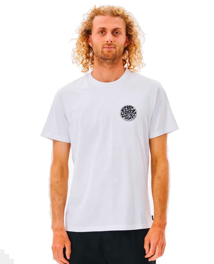  RIP CURL ICON TEE WHITE