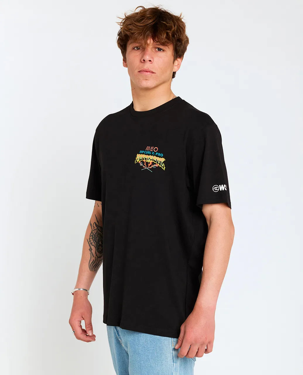  RIP CURL T-SHIRT MEO RIP CURL PRO PORTUGAL 2025 TEE