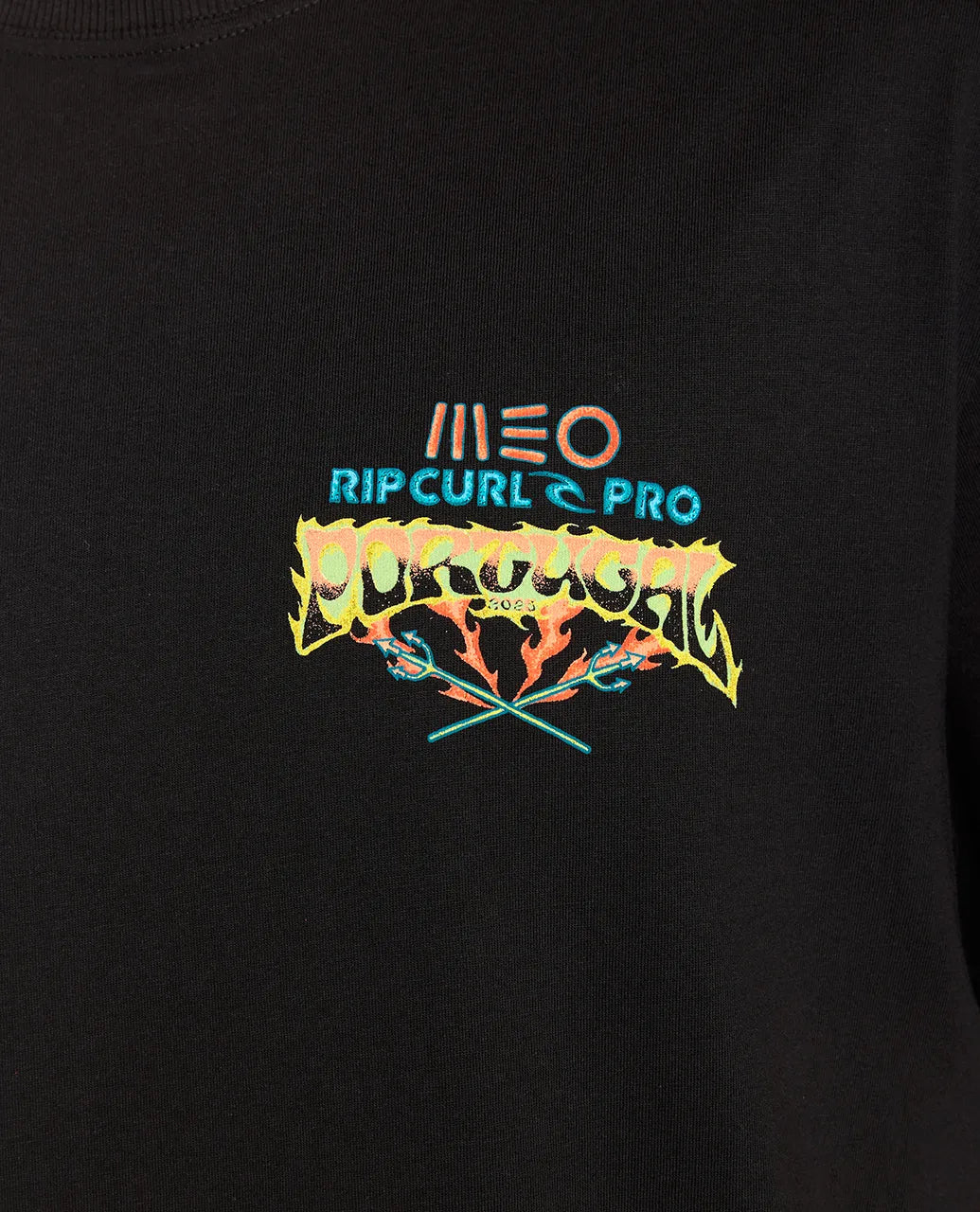  RIP CURL T-SHIRT MEO RIP CURL PRO PORTUGAL 2025 TEE