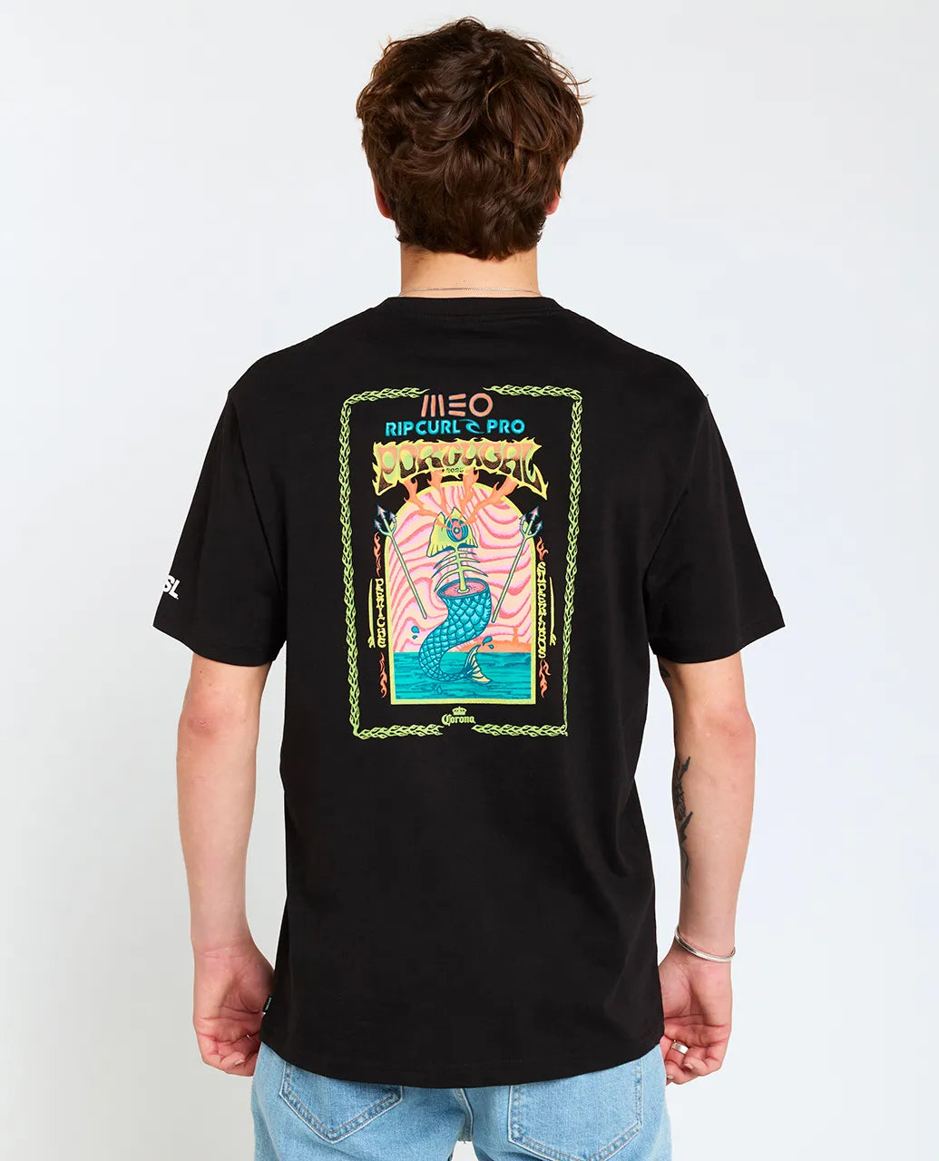  RIP CURL T-SHIRT MEO RIP CURL PRO PORTUGAL 2025 TEE