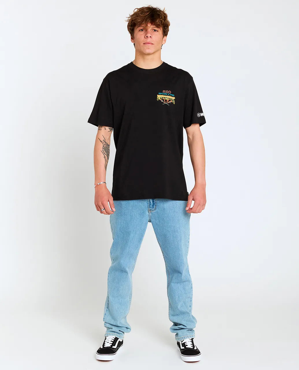  RIP CURL T-SHIRT MEO RIP CURL PRO PORTUGAL 2025 TEE