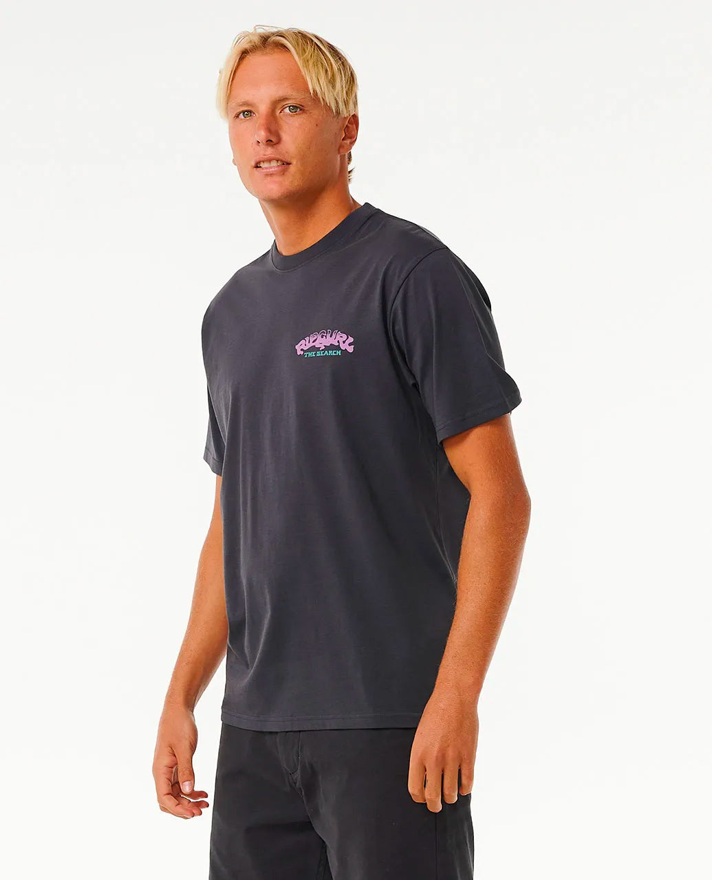  RIP CURL THE SPHINX SHORT SLEEVE TEE WASHED BLACK