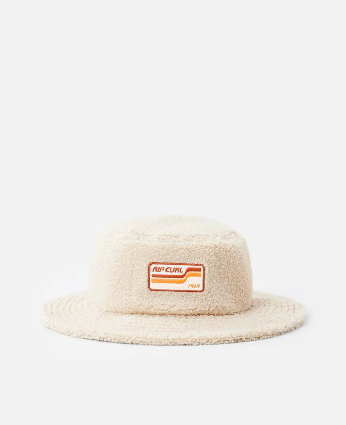  RIP CURL TEDDY DRAWSTRING WINTER SHERPA HAT