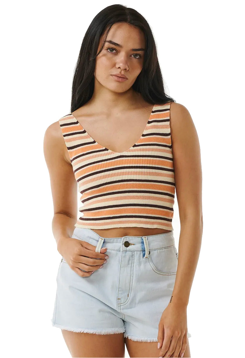  RIP CURL BLOCK PARTY KNIT TOP