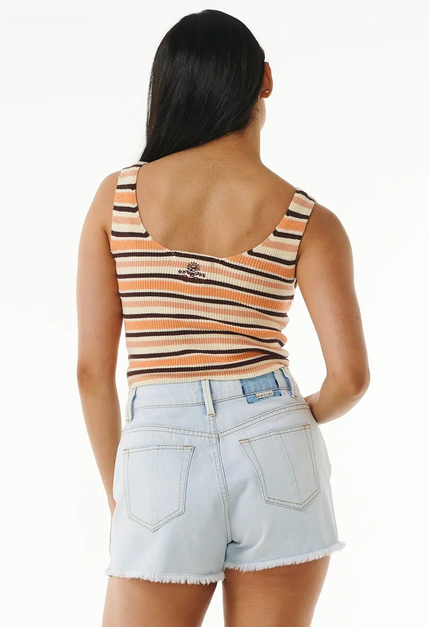  RIP CURL BLOCK PARTY KNIT TOP