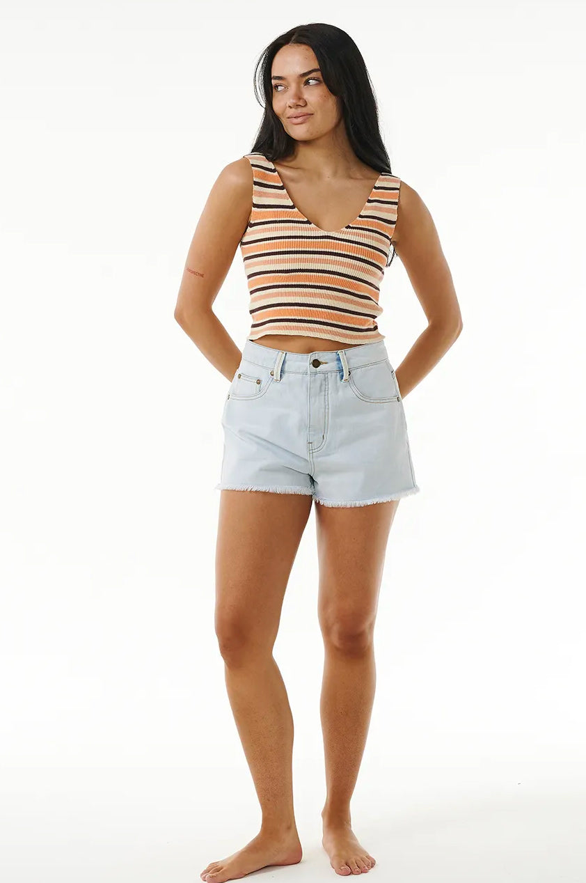  RIP CURL BLOCK PARTY KNIT TOP
