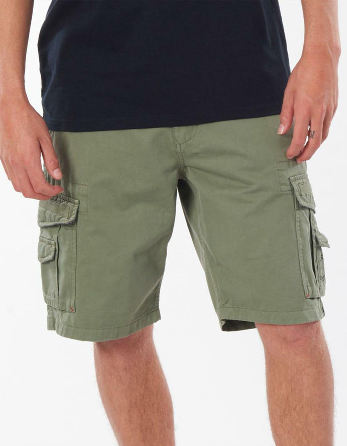  RIP CURL TRAIL CARGO WALKSHORTS 20" MID GREEN
