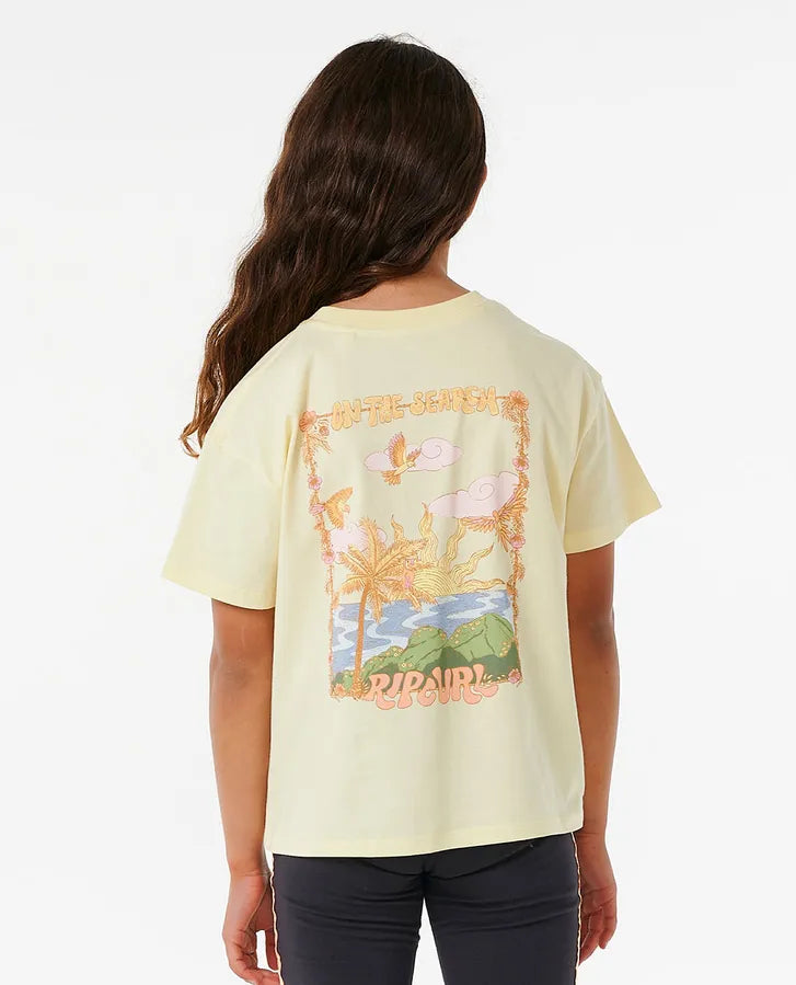  RIP CURL TROPIC SEARCH TEE GIRL