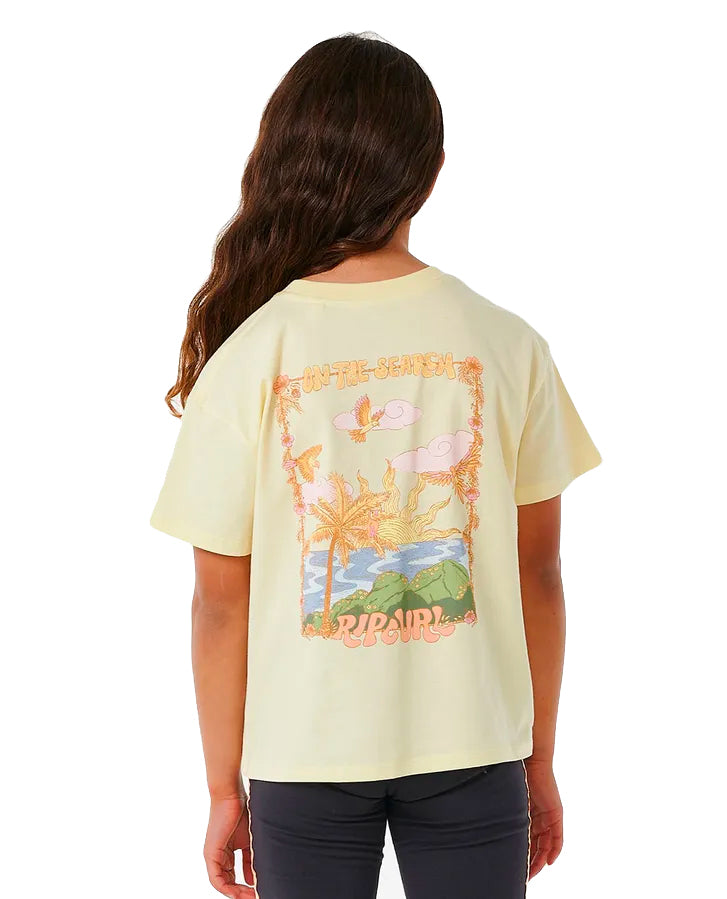  RIP CURL TROPIC SEARCH TEE GIRL
